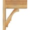 Ekena Millwork Balboa Block Rough Sawn Outlooker, Western Red Cedar, 8"W x 18"D x 22"H OUT08X18X22BOA05RWR - alternate 3